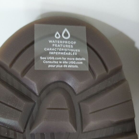 UGG Biltmore Hiker Men's Boot Oak Size 12 Waterproof Leather NIB - Picture 10 of 12